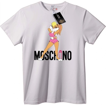 NOONEBRAND Тениска Лола Бъни Moschino - 6XL, White