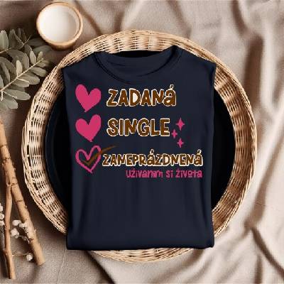 DTF transfer/nažehľovačka Single Nálepka - výška: A5