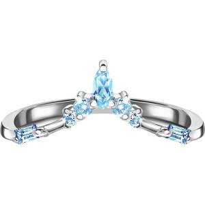 Silenti Jewelry Сребърен пръстен "Грациозност" - 5 - 49мм (15.6мм диам. )