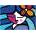 Bluebird Puzzle - Puzzle Britto - Girl with flower - 1 000 piese