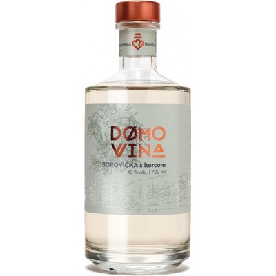 St. Nicolaus DOMOVINA Borovička s horcom 45% 0,7 l (čistá fľaša)
