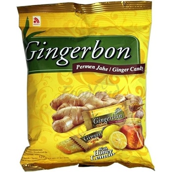 Gingerbon Zázvorové cukríky med a citrón 125 g