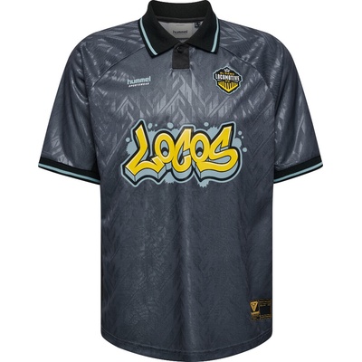Hummel Loose Soccer S/S El Paso Jersey šedá