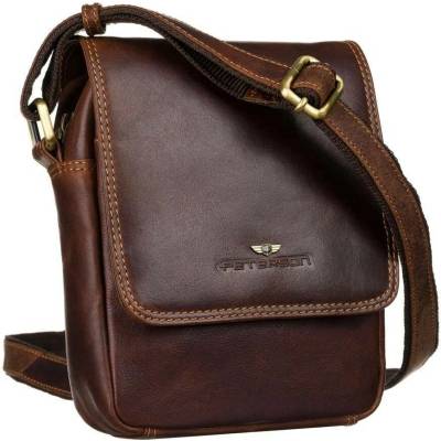 Peterson pánské Crossbody PTN TB-708-COM koňaková