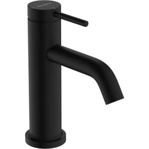 Hansgrohe Tecturis S - Смесител за умивалник със сифон, CoolStart, EcoSmart, матово черно 73302670 (73302670)