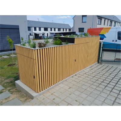 Design Factory Cyklobox de Luxe 1,1 x 4 m CYKL3-4MALE natur