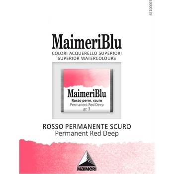 Maimeri Blu Акварелна боя Permanent Red Deep 253 1, 5 ml 1 бр (M1607253)
