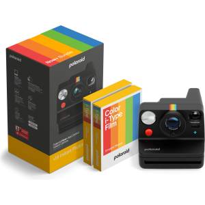Polaroid Now+ Gen 3 Bundle Black + 16 photos (006562)