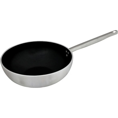 AGNELLI Pánev WOK rovné dno ALU + Teflon 28 cm