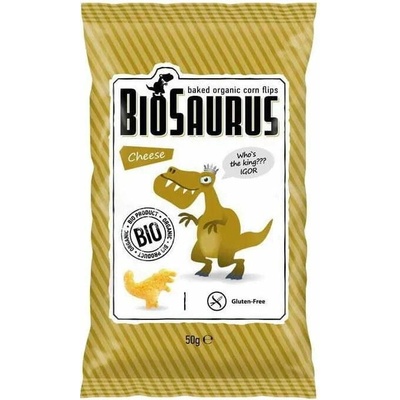 Mc LLOYD 's BioSaurus Bezlepkové syrové chrumky BIO 50 g
