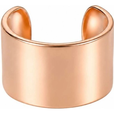 SARINES Hladký earcuff v růžově zlaté barvě S1507