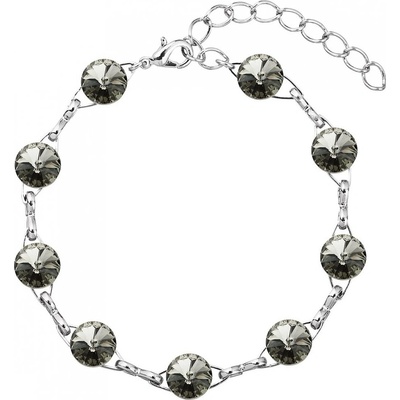 JSB Rivoli se Swarovski Elements Black Diamond 6953