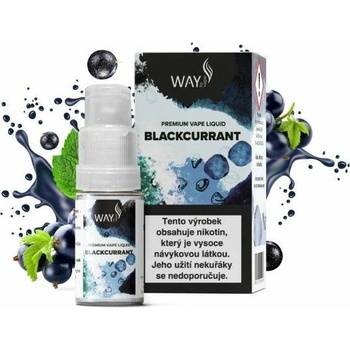 WAY to Vape Blackcurrant 10 ml 12 mg
