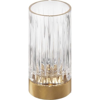 Decor Walther Чаша за четки за зъби Club релефна златна мат (0854982)