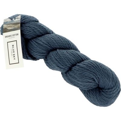 Organic Cotton Bluefin 647 tmavá bledomodrá