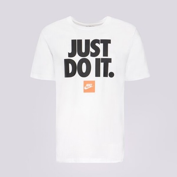 Nike Тениска M Nsw Tee Fran Jdi Verbiage мъжки Дрехи Тениски DZ2989-100 Бял L (DZ2989-100)