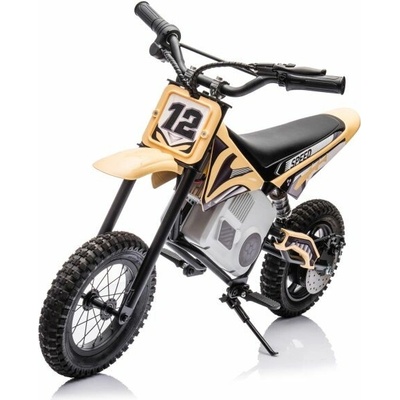 Mamido elektrická motorka Cross 350W 36V béžová