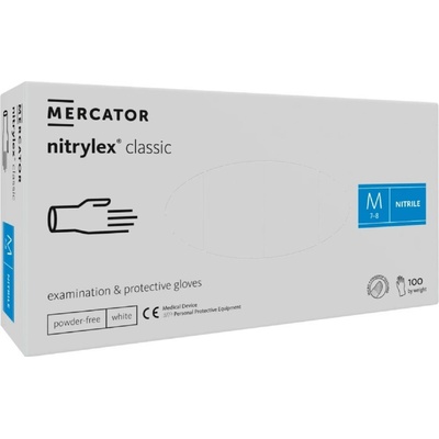 Mercator CLASSIC biele M 100ks