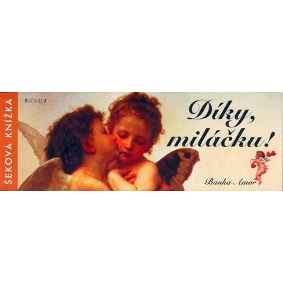 Díky, miláčku-šeková knížka