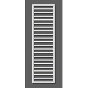 Zehnder Subway - Баня радиатор 155x60 см, прав, централно свързване 5 см, бял лак SUB-150-060 (SUB-150-060)