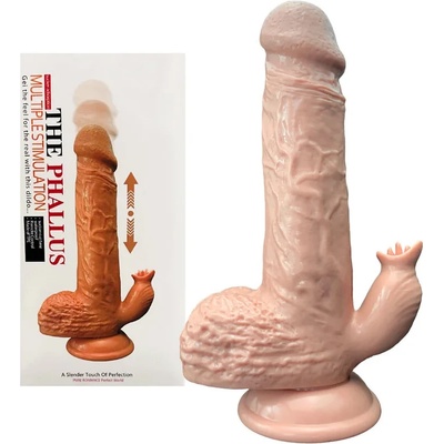 Тласкащ вибратор с клитор стимулатор, 18см. - Armony The Phallus (D-238247)