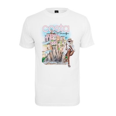 Mister Tee Мъжка тениска в бял цвят Mister Tee Costa D' AmalfiUB-MT2500-00220 - Бял, размер XS