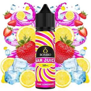 Bombo Bar Juice Pink Lemonade Ice 12ml/60ml - boombvaping - 13,67 лв