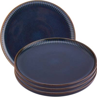 Plytký obedový tanier Altom Design Reactive Stripes 26 cm