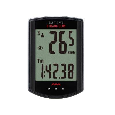 Cyklocomputer Cateye Strada Slim - road (RD310W) černá
