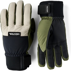Hestra Ръкавици Hestra Orion 5 Finger Gloves - Beige / Olive - размер 11 (EU) (202-8740-0116)