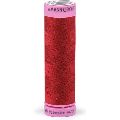 Prima-obchod Polyesterové nitě návin 100 m Aspo Amann, barva 0504 True Red