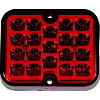 KT Trade Led Лампа за мъгла single led/1, 9w/12v ip67 червена (kt0033)