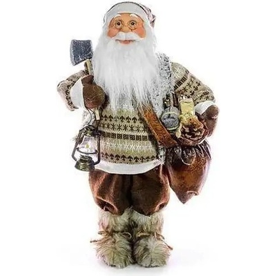 MagicHome Dekorácia Vianoce Santa so sekerou 120 cm