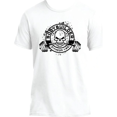 FITNESS 1 T-Shirt Bodybuilder - White XXL