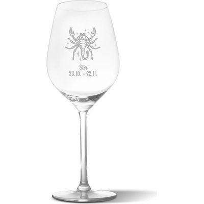Sablio Sklenička na víno Štít 490 ml