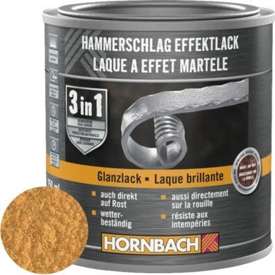Kladivková farba na kov 3v1 meď lesklá 250ml