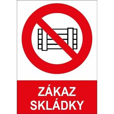Zákaz skládky, plast A5