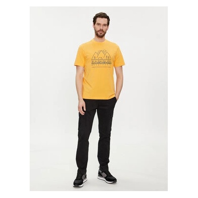 Napapijri T-Shirt S-Faber NP0A4HQE Žlutá