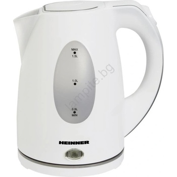 Heinner PF-47 - Електрическа кана 1, 5 л 2200W/230V бяла (PH0101)