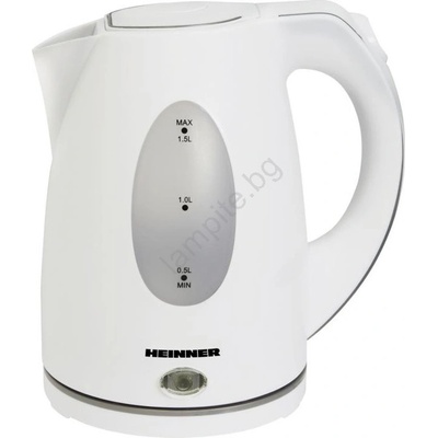 Heinner PF-47 - Електрическа кана 1, 5 л 2200W/230V бяла (PH0101)