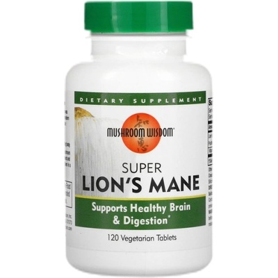 Mushroom Wisdom Super Lion's Mane 275 mg [120 Таблетки]