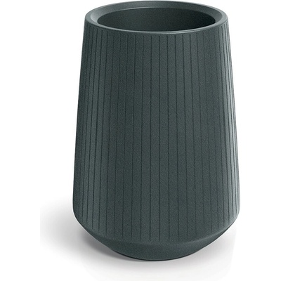 Prosperplast Plastový květináč COROS BOWL HIGH 40 cm grafitový