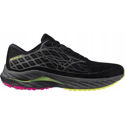Mizuno Wave Inspire 20 Black Silver Sunny Lime