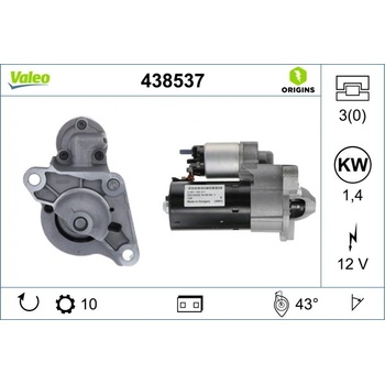 Startér VALEO 438537