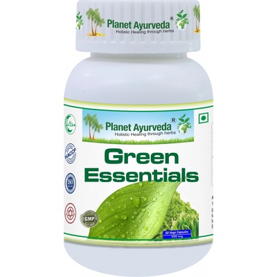 Planet Ayurveda Green Essentials extrakt 500 mg 60 kapslí