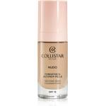Collistar NUDO Second Skin Foundation SPF 15 озаряващ хидратиращ фон дьо тен с изглаждащ ефект цвят 2N Beige 30ml