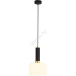 JUPITER 1852 - VA1 - Полилей на въже VANES 1xE27/60W/230V златна/черна (10701852)