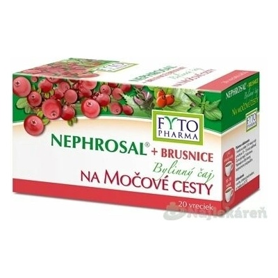 Fytopharma Nephrosal brusinka čaj 20 sáčků