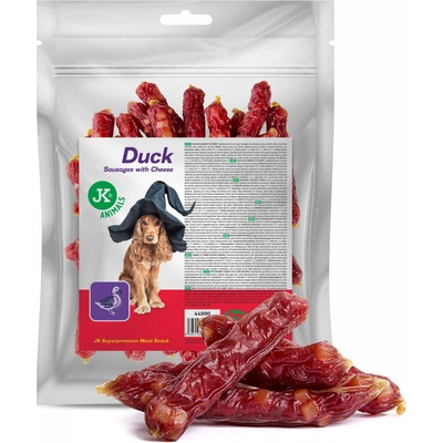JK ANIMALS Kačacia klobáska so syrom 500 g