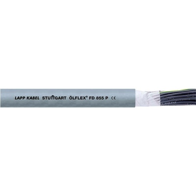 Lapp 27373/500 vedenie ťažnej reťaze FD 855 P 7 G 2.5 mm² sivá 500 m